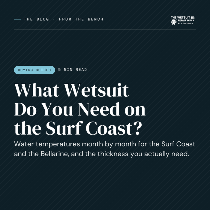 What Wetsuit Do You Need on the Surf Coast? Water temperatures month by month and the thickness you actually need.