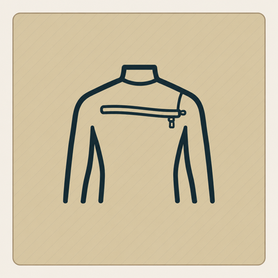 Chest Zip Replacement