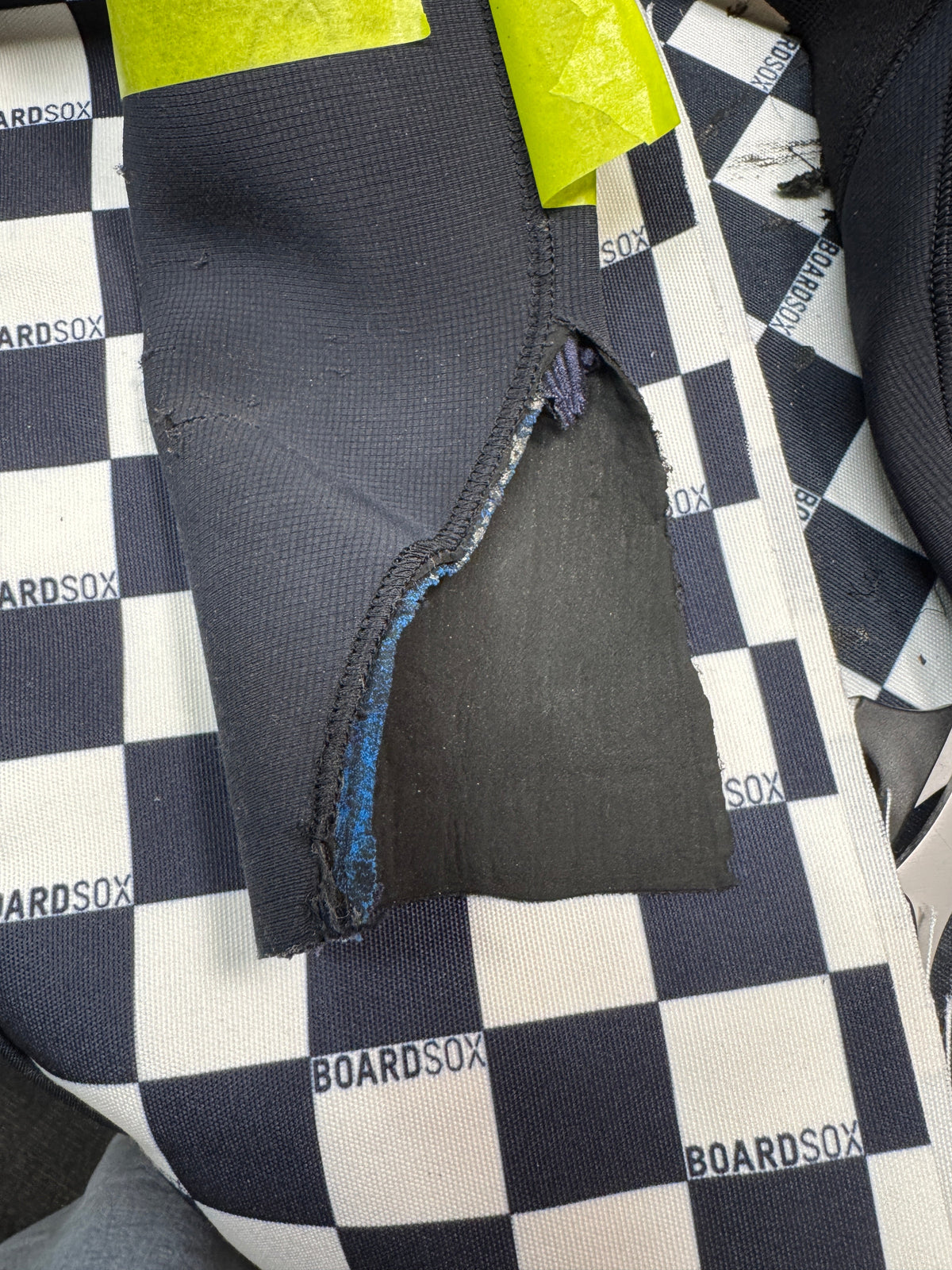 Large seam repair