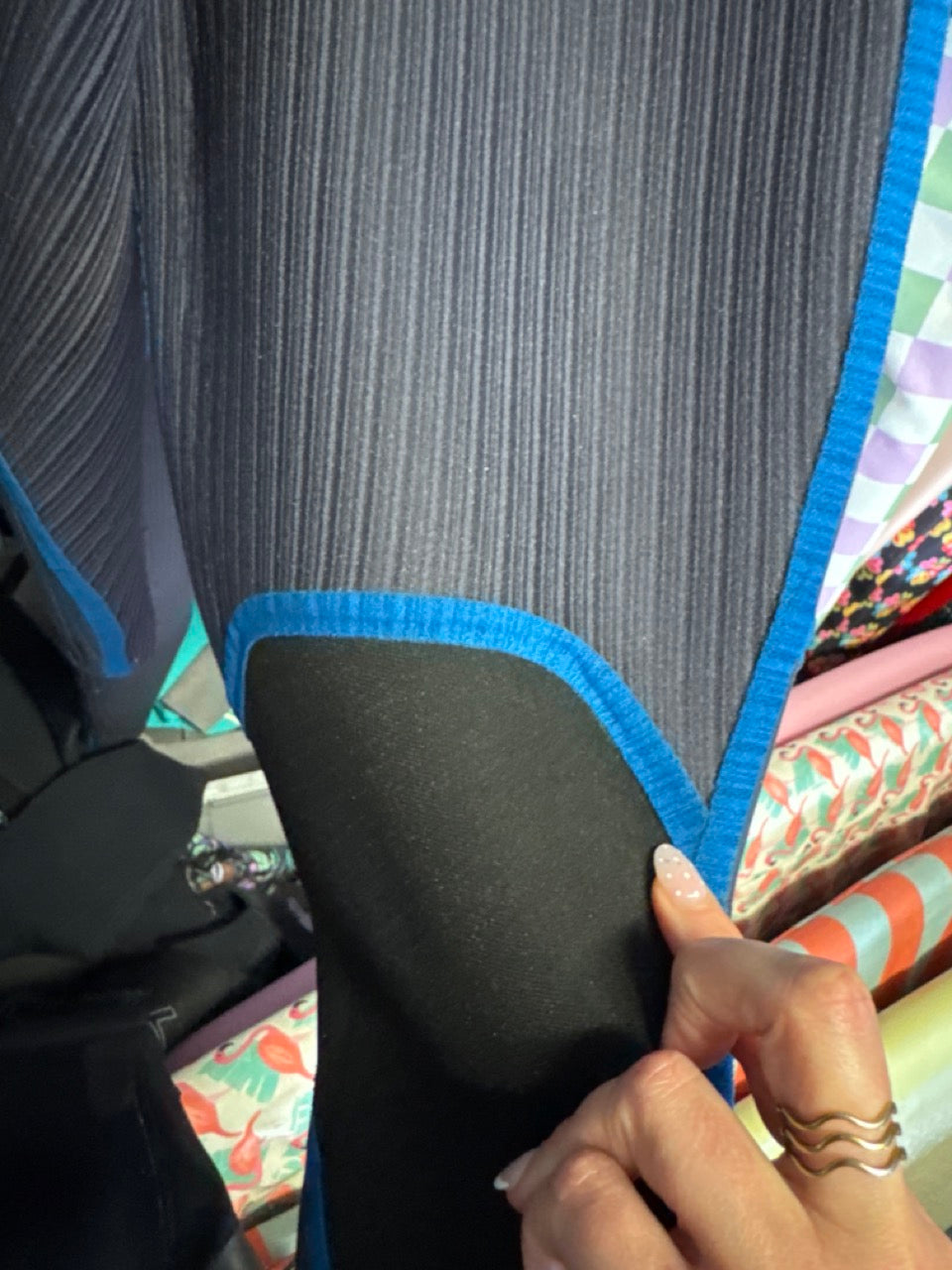 Re-glue + restitch, all seams